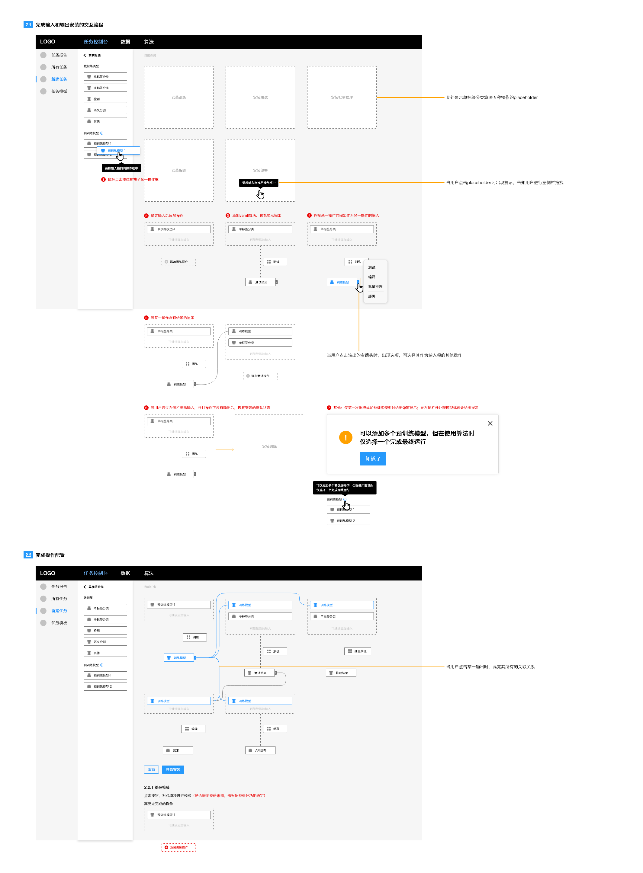 interaction flows